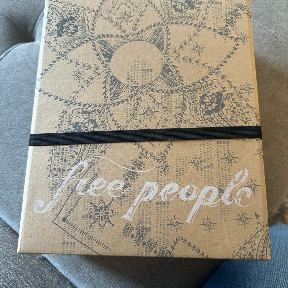 Free People Black Leather Platform Heels - Picture 9 of 12
